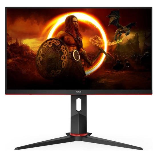 Monitor LED AOC 24G2ZU/BK, 23.8inch, FHD IPS, 0.5ms, 240Hz, negru