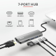Hub USB Trust Dalyx, 7 porturi USB-C, negru Hub USB Trust Dalyx, 7 porturi USB-C, negru
