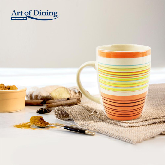 set 3 x CANA CERAMICA 285 ML, SARA D7.6*H9.9cm, PORTOCALIU set 3 x CANA CERAMICA 285 ML, SARA D7.6*H9.9cm, PORTOCALIU