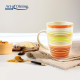 set 3 x CANA CERAMICA 285 ML, SARA D7.6*H9.9cm, PORTOCALIU set 3 x CANA CERAMICA 285 ML, SARA D7.6*H9.9cm, PORTOCALIU