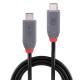 Cablu Lindy 0.8m USB4 Type C 40Gbps Anth Cablu Lindy 0.8m USB4 Type C 40Gbps Anth