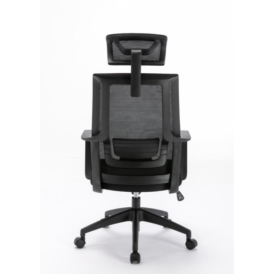 SCAUN OFFICE SERIOUX SHARK BLACK