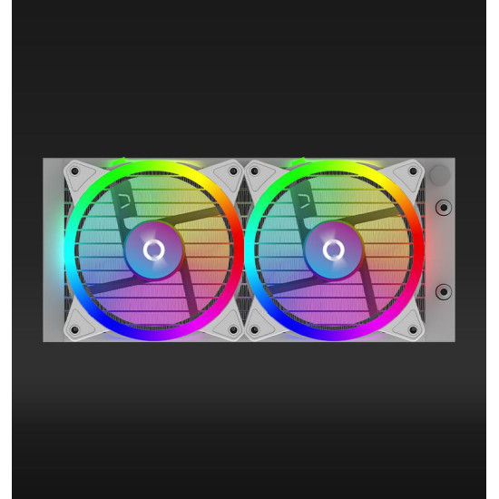 CPU Cooler Aquarius 240 AIO White ARGB PWM