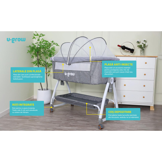 Patut 2 in 1 Co-Sleeper U-Grow Patut 2 in 1 Co-Sleeper U-Grow