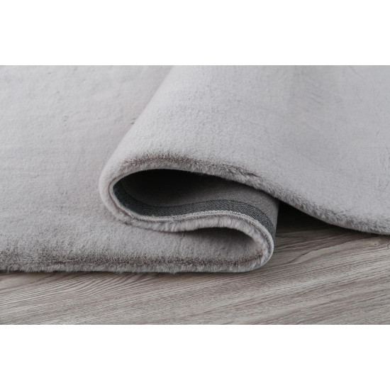 Covor Heinner Shaggy soft blanita Gri 50x90 cm