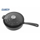 TIGAIE ADANCA FONTA EMAILATA + CAPAC 24 X 8 CM, 2.5 L, MARBLE GREY, COOKING BY HEINNER TIGAIE ADANCA FONTA EMAILATA + CAPAC 24 X 8 CM, 2.5 L, MARBLE GREY, COOKING BY HEINNER
