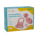 Set diversificare 5 piese silicon, roz Set diversificare 5 piese silicon, roz