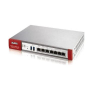 Zyxel USGFLEX200 Security Gateway, 10/100/1000 Mbps RJ-45 ports, 4 x LAN/DMZ 2 x WAN, 1 x SFP,2 x USB 3.0, 1800Mbps, 12V DC, 2.5A max, Rack-mountable, VPN IKEv2, IPSec, SSL, L2TP/IPSec.