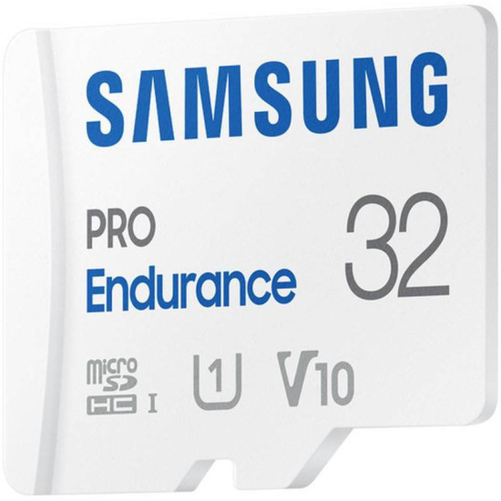 Card de memorie MicroSD Samsung PRO Endurance, MB-MJ128KA/EU, 32GB, cu adaptor, Class 10 Card de memorie MicroSD Samsung PRO Endurance, MB-MJ128KA/EU, 32GB, cu adaptor, Class 10