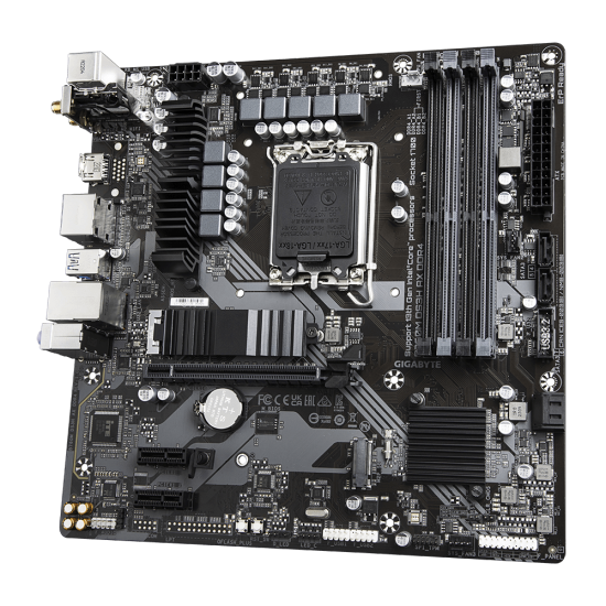 Placa de baza Gigabyte B760M DS3H AX DDR4 LGA1700, 4x DDR4 5333MHz, 1x HDMI, 2x DisplayPort, 1x PCIe x16, 2x PCIe x1, 2x M.2, 4x SATA 6Gb/s, LAN 2.5Gbps, WIFI 6E, mATX Placa de baza Gigabyte B760M DS3H AX DDR4 LGA1700, 4x DDR4 5333MHz, 1x HDMI, 2x DisplayPort, 1x PCIe x16, 2x PCIe x1, 2x M.2, 4x SATA 6Gb/s, LAN 2.5Gbps, WIFI 6E, mATX