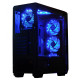 Carcasa Spacer Hexa, ATX, MidTower, Gaming, fara sursa, sticla securizata, 6 x fan, USB 2.0 x 2, USB 3.0 x 1, Jack 3.5mm x 2, mesh , „SP-GC-04”