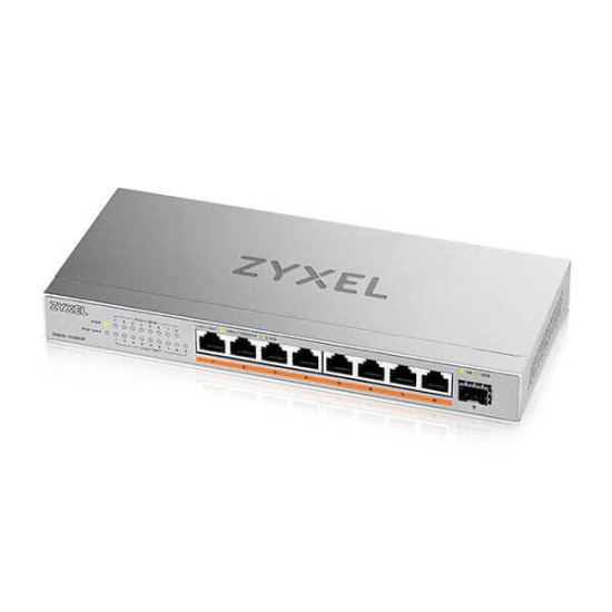 SWITCH ZYXEL XMG105H 8 PORT POE 1 SPF+ SWITCH ZYXEL XMG105H 8 PORT POE 1 SPF+