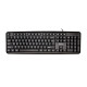 Tastatura Spacer SPKB-S62 cu fir, USB, 104 taste, anti-spill, negru Tastatura Spacer SPKB-S62 cu fir, USB, 104 taste, anti-spill, negru