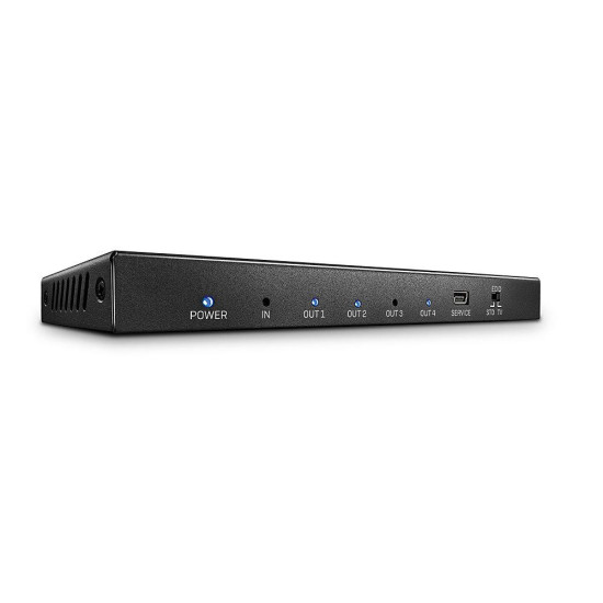 Splitter semnal video Lindy 4x HDMI 2.0 18G, latime de banda 18Gbps, rezolutie maxima 3840x2160, audio pass-through Splitter semnal video Lindy 4x HDMI 2.0 18G, latime de banda 18Gbps, rezolutie maxima 3840x2160, audio pass-through