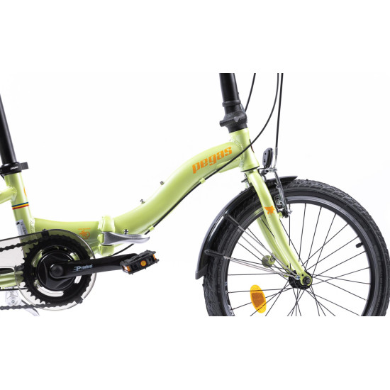 Bicicleta Pliabila Pegas Camping 3S Verde Pastel ( AL ) Bicicleta Pliabila Pegas Camping 3S Verde Pastel ( AL )