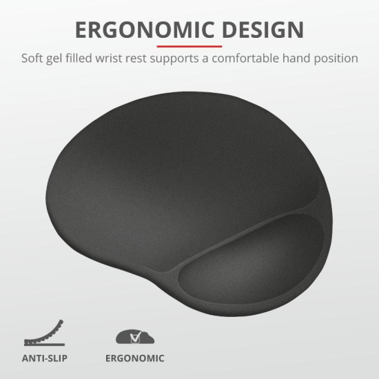 Trust Bigfoot XL Mouse Pad with gel pad Trust Bigfoot XL Mouse Pad with gel pad