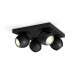 Spot LED Cvadruplu Philips Hue Buckram, Bluetooth, 4xGU10, 4x5W, 1400 lm, lumina alba (2200-6500K), IP20, 24x24x10.3cm, Metal, Negru, Intrerupator cu variator inclus Spot LED Cvadruplu Philips Hue Buckram, Bluetooth, 4xGU10, 4x5W, 1400 lm, lumina alba (2200-6500K), IP20, 24x24x10.3cm, Metal, Negru, Intrerupator cu variator inclus