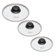 SET 3 CAPACE STICLA,20/18/16 CM, VANORA HOME SET 3 CAPACE STICLA,20/18/16 CM, VANORA HOME