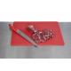 TOCATOR HACCP GN1/2, 26.5X32.5X1 CM,ROSU, CHEF LINE , COOKING BY HEINNER