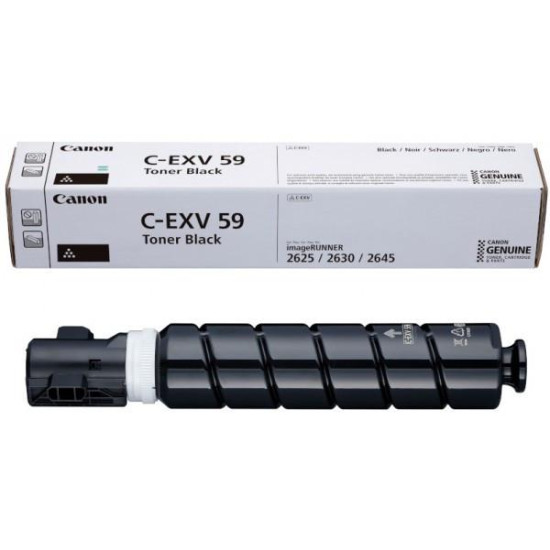 Toner Canon C-EXV59B, black, capacitate 30k pagini, pentru iR 2625i/2630i/2645i.