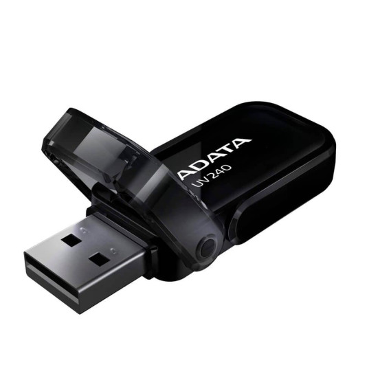 Memorie USB Flash Drive ADATA 64GB, UV240, USB 2.0, Negru