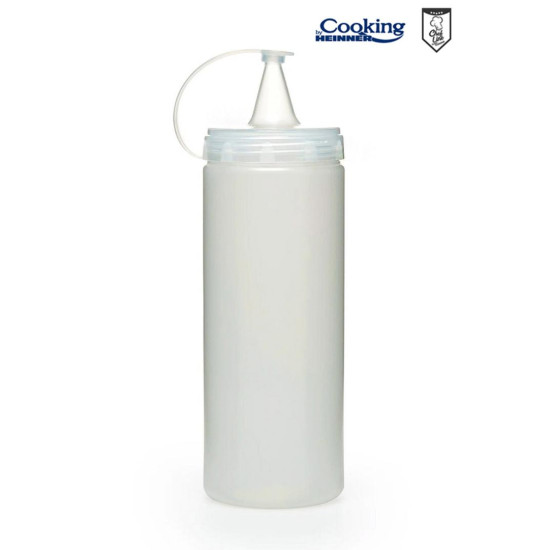 STICLA DISPENSER PENTRU SOSURI 700 ML, TRANSPARENT, CHEF LINE, COOKING BY HEINNER STICLA DISPENSER PENTRU SOSURI 700 ML, TRANSPARENT, CHEF LINE, COOKING BY HEINNER
