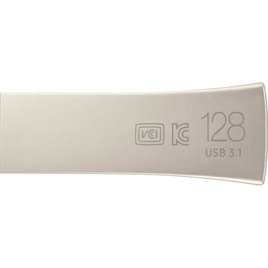 Memorie USB Flash Drive Samsung 128GB BAR Plus, USB 3.1 Gen1, Champaign Silver Memorie USB Flash Drive Samsung 128GB BAR Plus, USB 3.1 Gen1, Champaign Silver