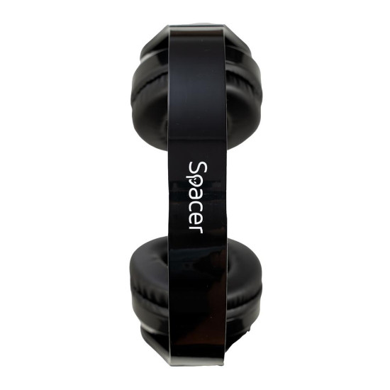 Casti cu micr. Spacer, wireless, utilizare multimedia, capacitate baterie 300mAh, autonomie pana la 8 ore, timp de incarcare 2 ore, negru Casti cu micr. Spacer, wireless, utilizare multimedia, capacitate baterie 300mAh, autonomie pana la 8 ore, timp de incarcare 2 ore, negru