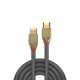 Cablu Lindy LY-37866, Standard HDMI Gold Line, negru Cablu Lindy LY-37866, Standard HDMI Gold Line, negru