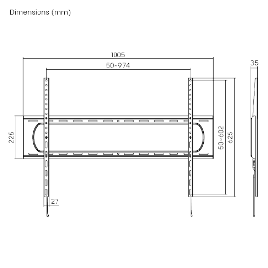 TV MOUNT SERIOUX TV7369F 60