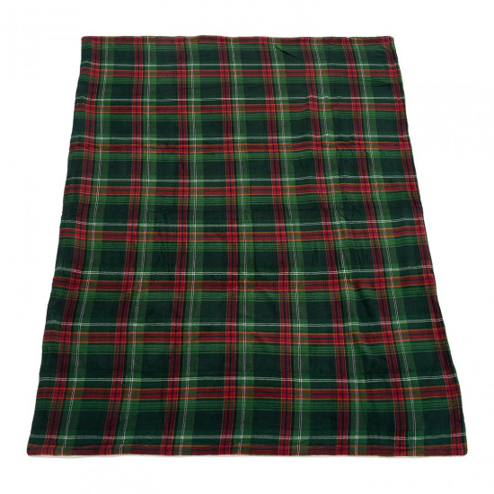 PATURA FLEECE150X200 CM-CAROURI VERZI PATURA FLEECE150X200 CM-CAROURI VERZI