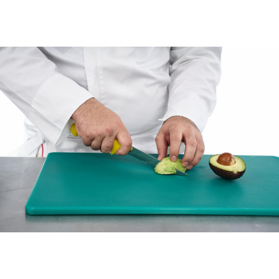 CUTIT DEZOSAT PROFESIONAL 18 CM, GALBEN, CHEF LINE, COOKING BY HEINNER CUTIT DEZOSAT PROFESIONAL 18 CM, GALBEN, CHEF LINE, COOKING BY HEINNER