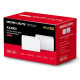 Mercusys AX3000 Whole Home Wi-Fi system HALO H80X(2-PACK),wi-fi 6 Dual-Band, Standarde Wireless: IEEE 802.11ax/ac/n/a 5 GHz, IEEE 802.11ax/n/b/g 2.4 GHz, viteza wireless: 2402 Mbps on 5 GHz, 574 Mbps on 2.4 GHz, Securitate wireless: WPA-PSK/WPA2-PSK/WPA3,