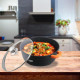 CRATITA ALUMINIU TURNAT+CAPAC, 20x8.5 cm, 2.3 L, DARK LINE, COOKING BY HEINNER CRATITA ALUMINIU TURNAT+CAPAC, 20x8.5 cm, 2.3 L, DARK LINE, COOKING BY HEINNER