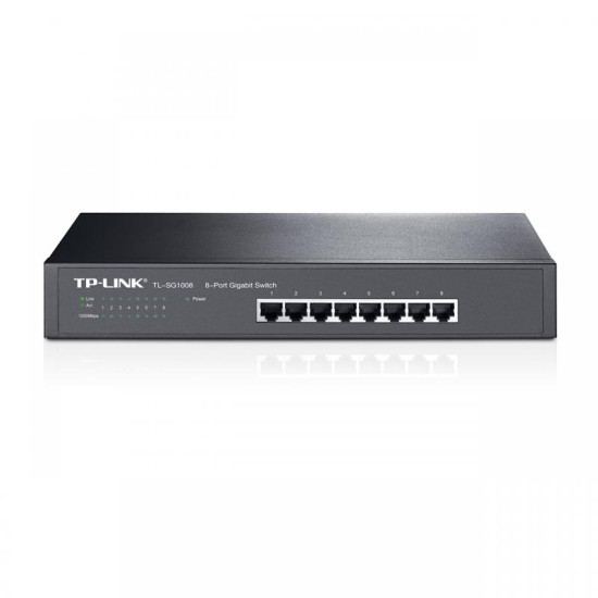 Switch TP-Link TL-SG1008, 8 port, 10/100/1000 Mbps