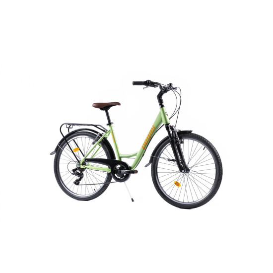 Bicicleta Oras Pegas Comoda Verde Fistic ( AL)