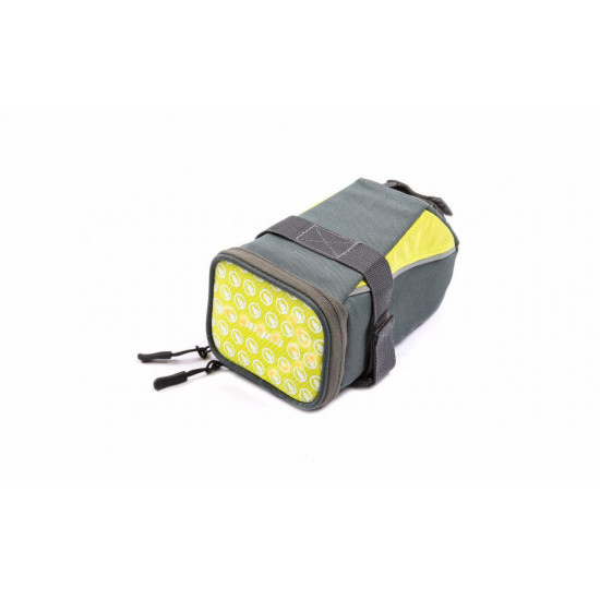 BORSETA SA PEGAS CU SEMNALZARE 30LED, CULOARE LED GALBEN ROSU, BATERIE LITIU REINCARCABILA 650MAH, 180X120X110MM, GRI GALBEN