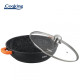 CRATITA ALUM+CAP 32X8.5CM,5.5L,DARK LINE CRATITA ALUM+CAP 32X8.5CM,5.5L,DARK LINE