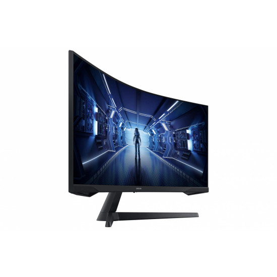 MONITOR SAMSUNG LC34G55TWWPXEN 34 inch, Curvature: 1000R, Panel Type: VA, Backlight: LED backlight, Resolution: 3440x1440, Aspect Ratio: 21:9, Refresh Rate:165Hz, Response time MPRT: 1 ms, Brightness: 250 cd/m², Contrast (static): 2500:1, Contrast (dynam MONITOR SAMSUNG LC34G55TWWPXEN 34 inch, Curvature: 1000R, Panel Type: VA, Backlight: LED backlight, Resolution: 3440x1440, Aspect Ratio: 21:9, Refresh Rate:165Hz, Response time MPRT: 1 ms, Brightness: 250 cd/m², Contrast (static): 2500:1, Contrast (dynam