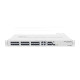 Mikrotik Cloud Router Switch, CRS328-4C-20S-4S+RM; Smart Switch, 20 xSFP cages, 4 x SFP+ cages, 4 x Combo ports (Gigabit Ethernet or SFP),800MHz CPU, 512MB RAM, 1U rackmount case, Dual Power Supplies, RouterOSL5 or SwitchOS (Dual Boot); Max power consumpt