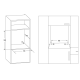 CUPTOR INCORPORABIL HEINNER HBO-S569LDTGC-GBK
