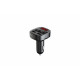 Modulator FM Serioux ABFM60, Bluetooth 5.0 , raza actiune de până la 5 m, voltaj intrare: 1x DC 12V/24V ,2 porturi USB: 1x USB DC5V 2.4A Max 1 x USB audio (pana la 32 GB), slot MicroSD (pana la 32 GB), format muzica: MP3/WMA/WAV, frecvența FM: 87.5MHz - 1