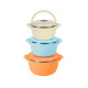 SET 3 CASEROLE TERMICE 2+4+6L,BELLY ORANGE, ART OF DINING BY HEINNER SET 3 CASEROLE TERMICE 2+4+6L,BELLY ORANGE, ART OF DINING BY HEINNER