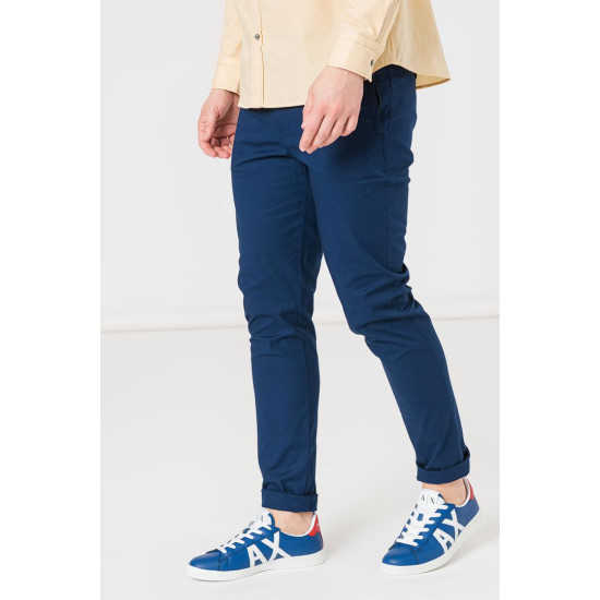 PANTALONI LUNG CASUAL BARBATI  NAVY XL