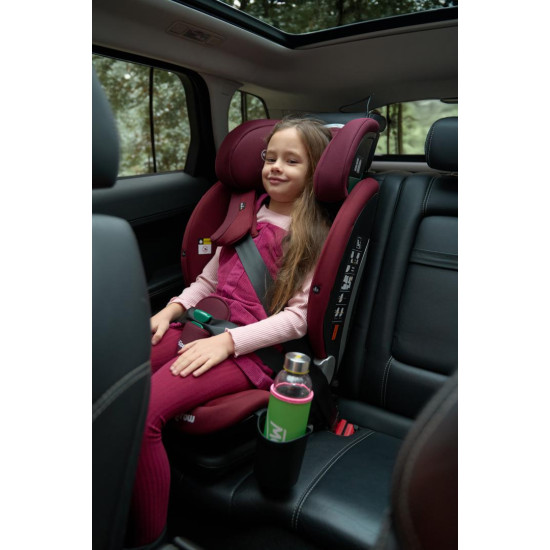Scaun auto U-Grow,isofix,76-150 cm,rosu Scaun auto U-Grow,isofix,76-150 cm,rosu