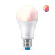 Bec LED RGB inteligent WiZ Connected Colors A60, Wi-Fi, E27, 8W (60W), 806 lm, lumina alba si color (2200-6500K), compatibil Google Assistant/Alexa/Siri Bec LED RGB inteligent WiZ Connected Colors A60, Wi-Fi, E27, 8W (60W), 806 lm, lumina alba si color (2200-6500K), compatibil Google Assistant/Alexa/Siri