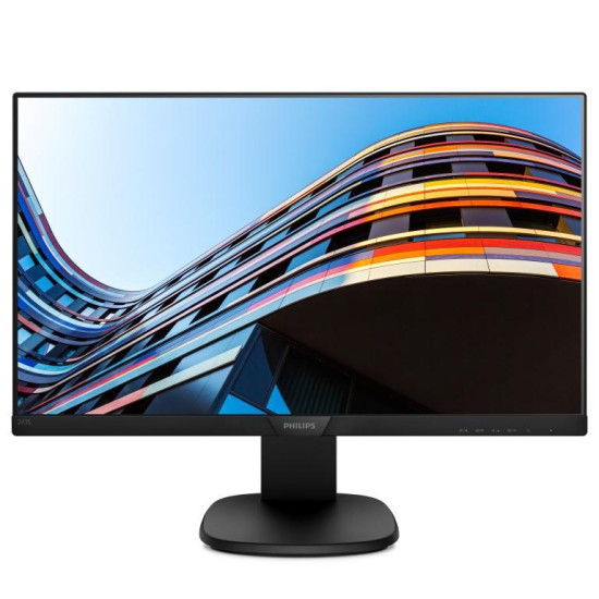 Monitor LED PHILIPS 243S7EHMB, 23.8inch, FHD IPS, 5ms, 60Hz, negru