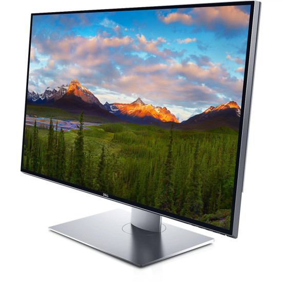 Monitor Dell 32 IPS, Resolution 8K 7680 x 4320 at 60 Hz, Anti- reflective, 2H Hard Coating, Aspect Ratio 32:9, 1300:1, Brightness 400 cd/m², Response Time 6 ms (gray-to-gray), I/O: 2x DisplayPort, 3x USB 3.0 downstream (Type A), 1x USB 3.0 downstream (Typ