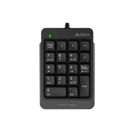 Tastatura A4Tech NumericPad Fstyler FK13, neagra