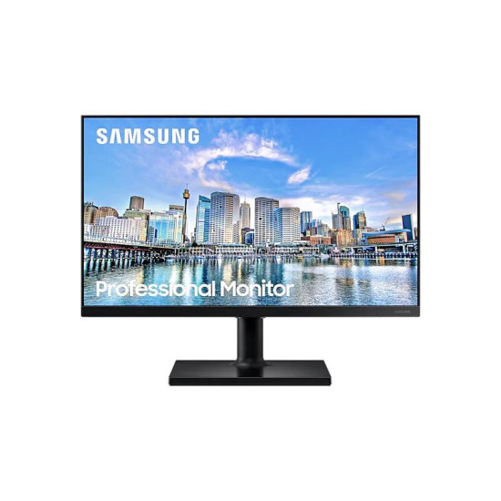 Monitor LED Samsung LF27T450FQRXEN, 27inch, IPS FHD, 5 ms, 75 Hz, negru